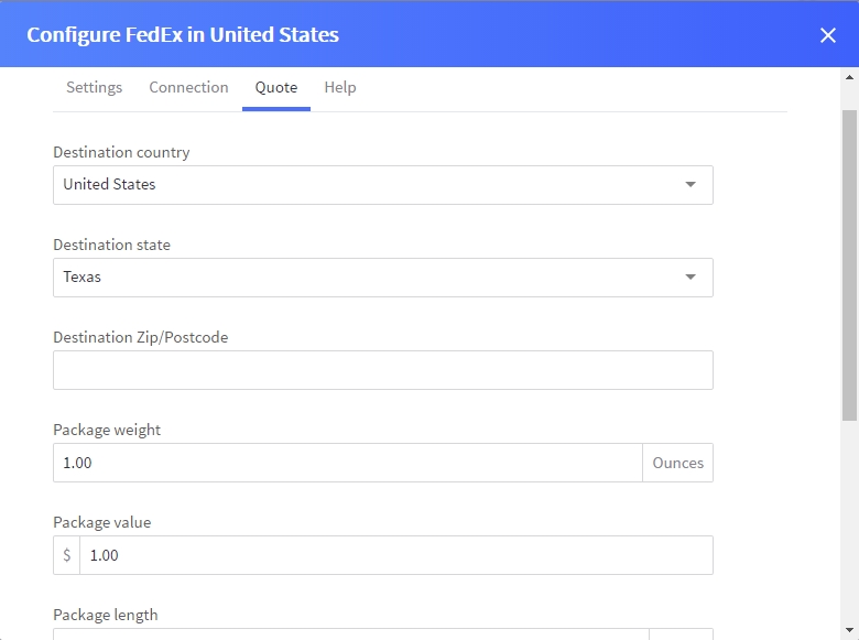 FedEx Shipping Quotes